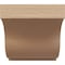 Ekena Millwork 12"W x 12"D x 12"H Wide Van Buren Rough Cedar Woodgrain TimberThane Corbel, Primed Tan CORUR12X12X12VANRCPR - alternate 5